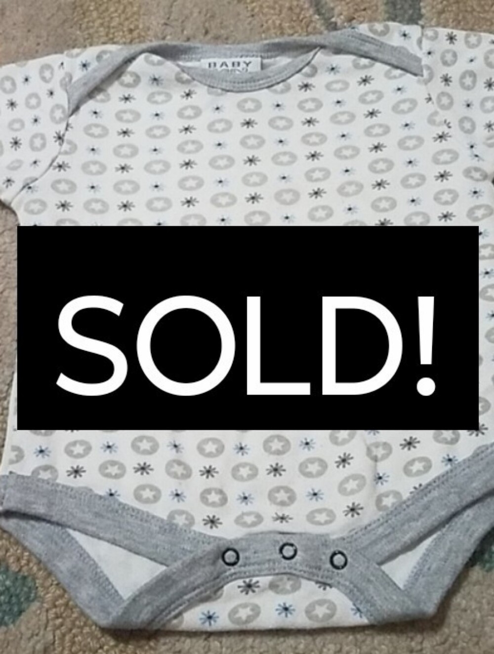 Bon Bebe 6-9M baby onesie
